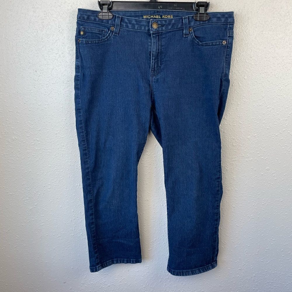 Michael Kors Denim Shorts/Cropped Pants Size 10 EUC